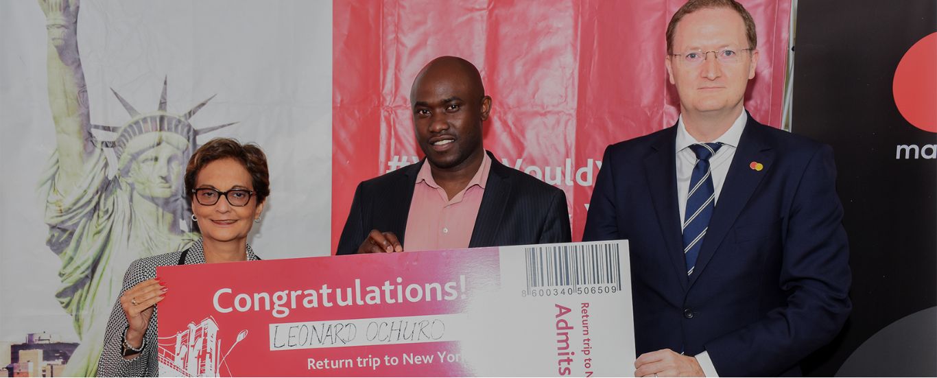 Diamond Trust Bank and Mastercard announce winner of New York trip